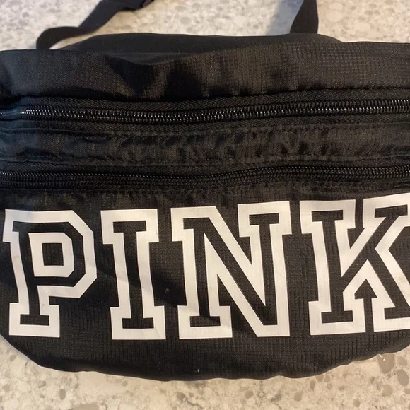 SALE NWOT large convertible PINK Victorias Secret belt bag-converts to back sack - Picture 5 of 16
